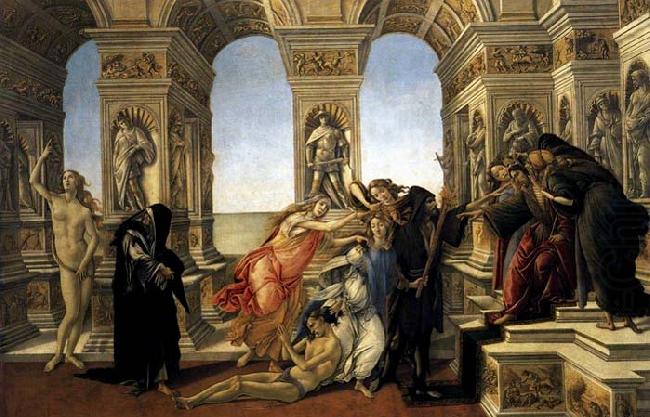 Calumny of Apelles, BOTTICELLI, Sandro